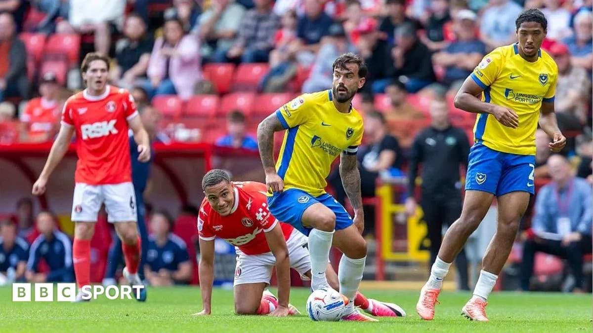 Players competing during a football match