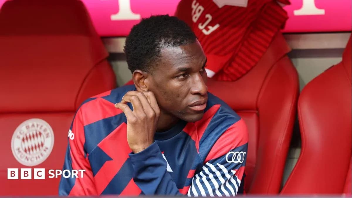 Player sitting on the bench during match