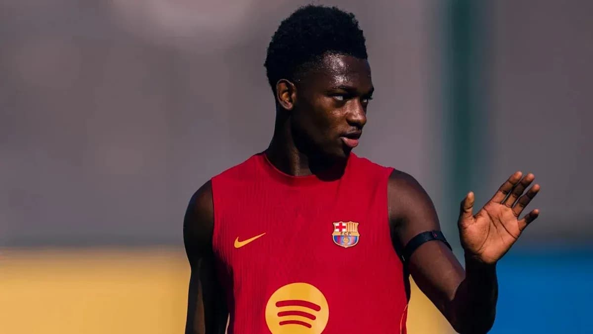 Player in red training jersey during practice session