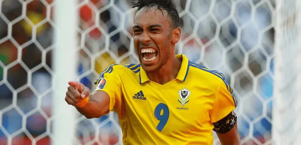 Player celebrating after scoring a goal
