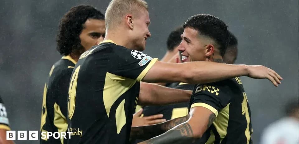 Players celebrating after scoring a goal together