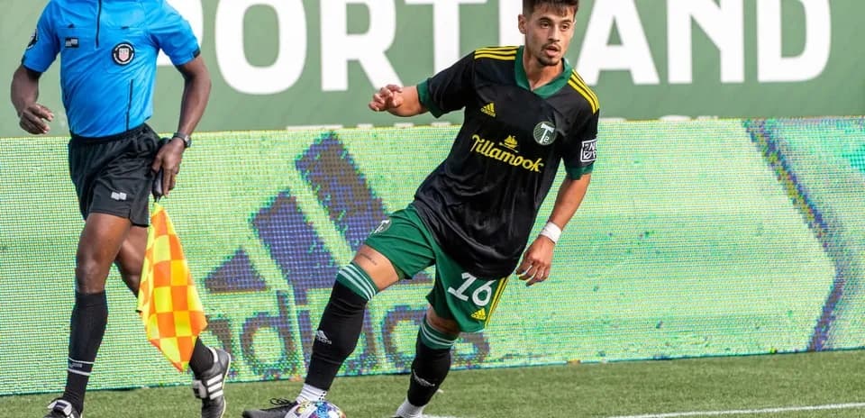 Portland Timbers II player in action