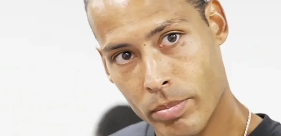 Close-up of player looking at the camera
