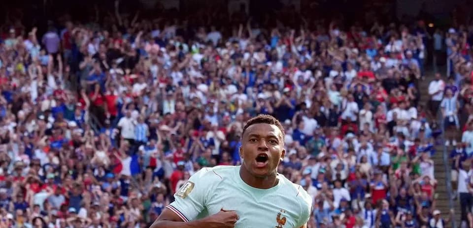Player celebrating a goal during FIFA World Cup 2026