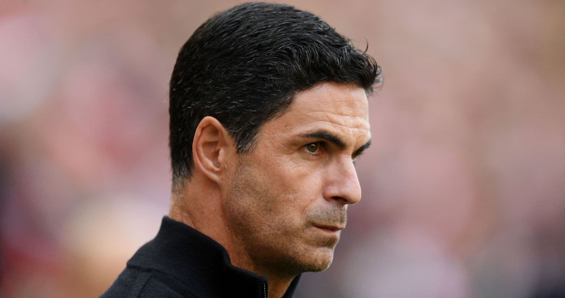 Manager observing the match from the sidelines