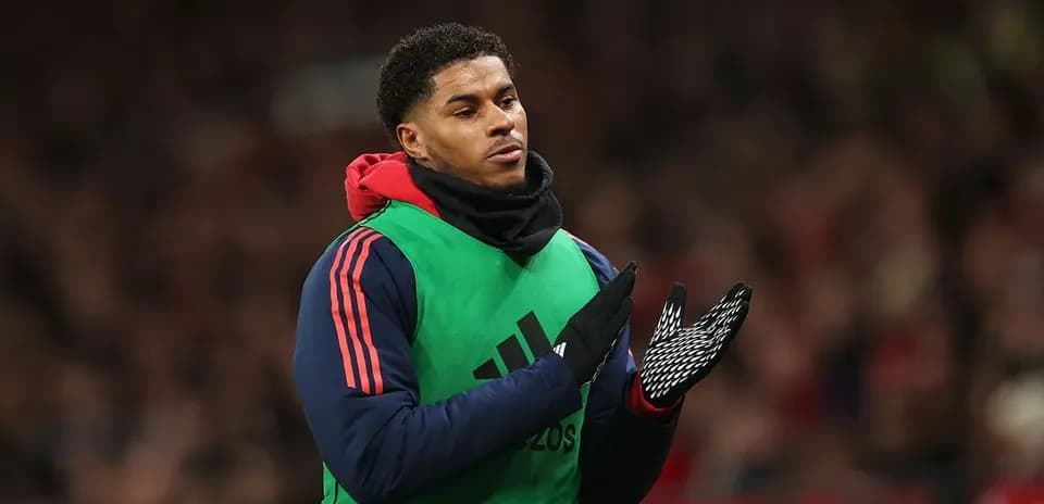 Player warming up on the sidelines during match