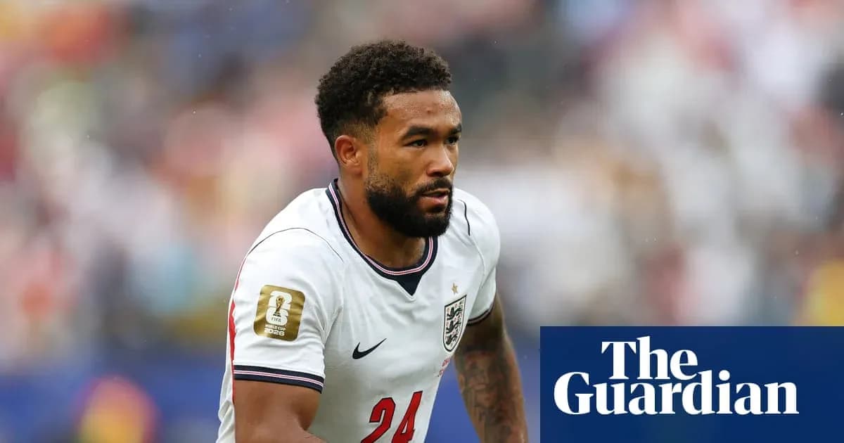 Player in England kit during football match