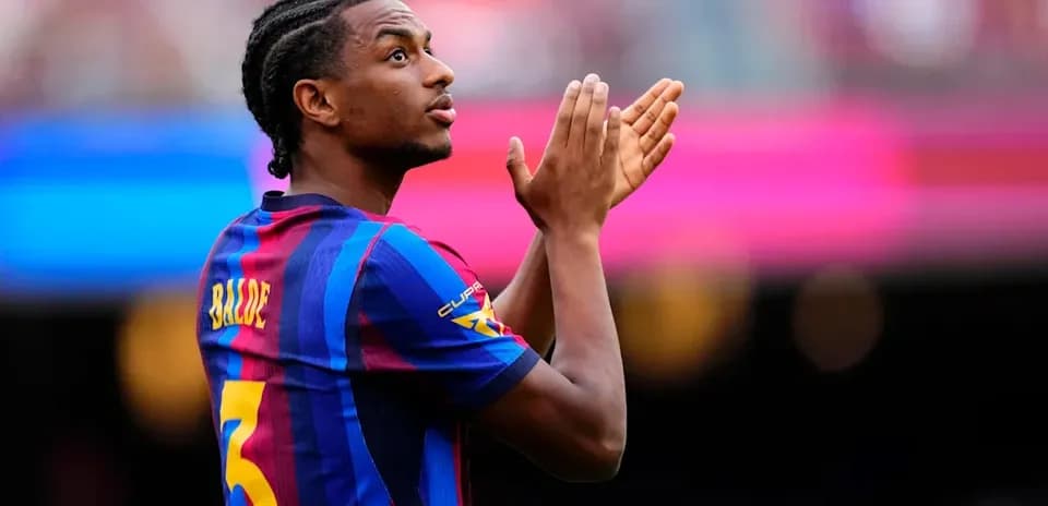 Player applauding fans at the stadium