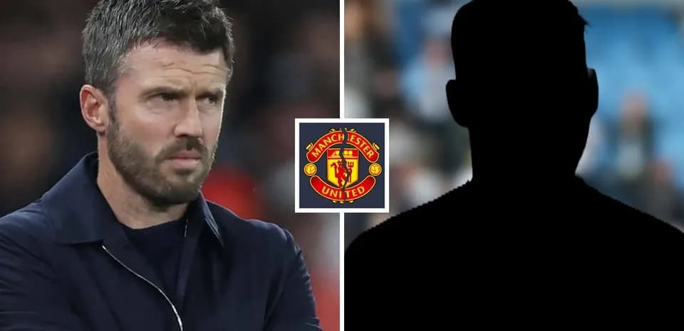 Coach with Manchester United logo beside silhouette
