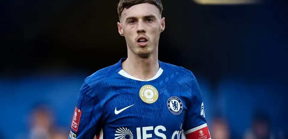 Chelsea player in blue kit during match
