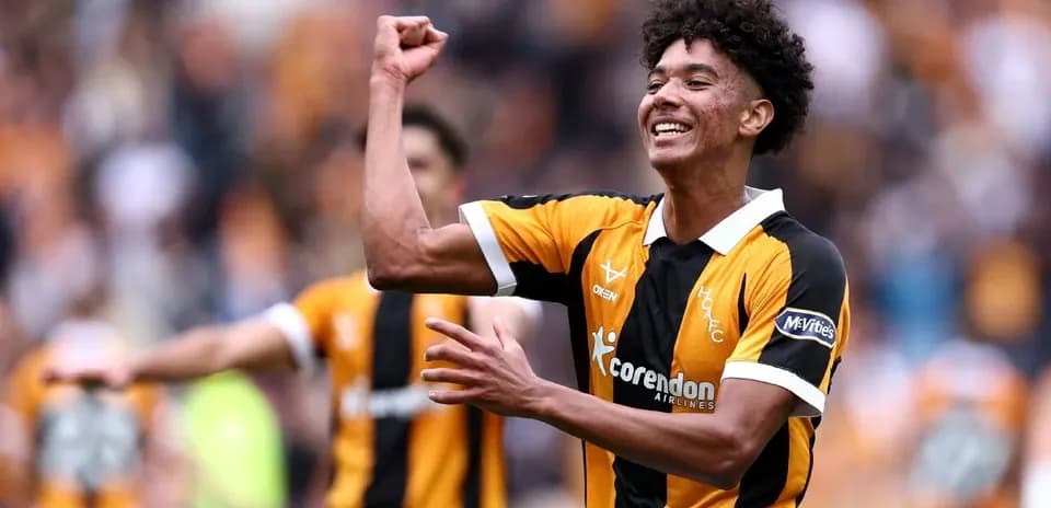 Player celebrating a goal during a match