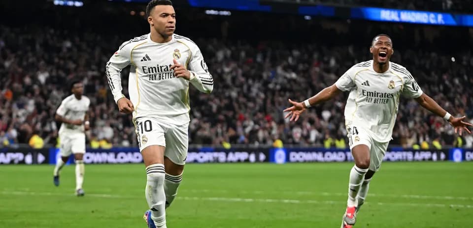 Players celebrating a goal during La Liga match