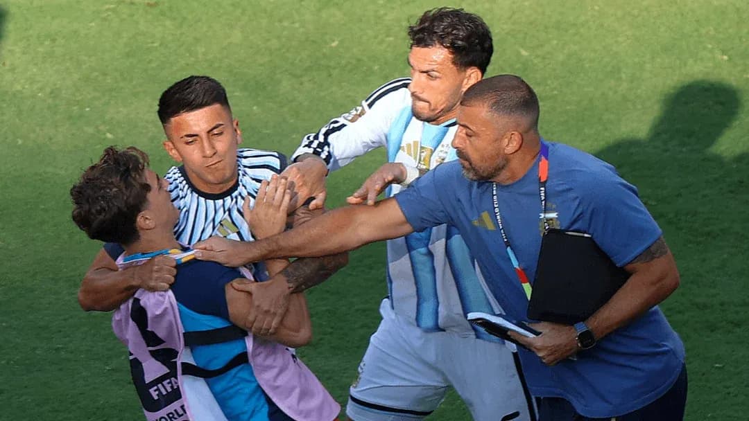 Players and staff involved in confrontation on field