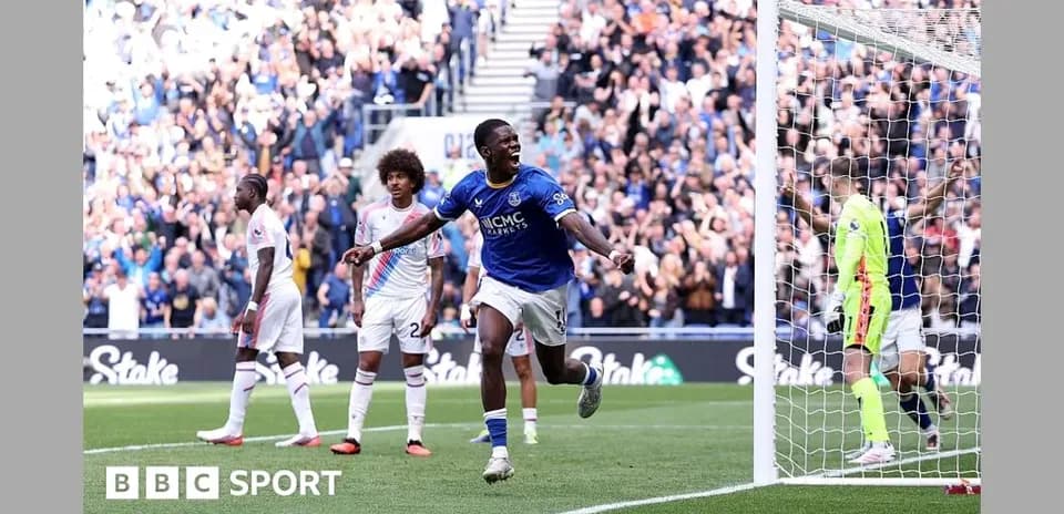 Player celebrating after scoring a goal during match