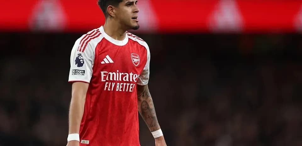 Player in Arsenal jersey during match at stadium