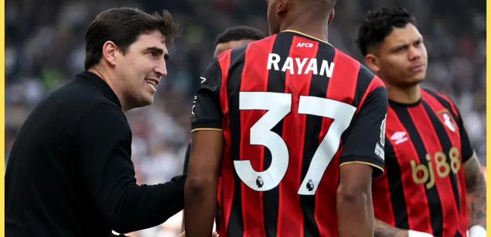 Manager discussing strategy with Bournemouth players