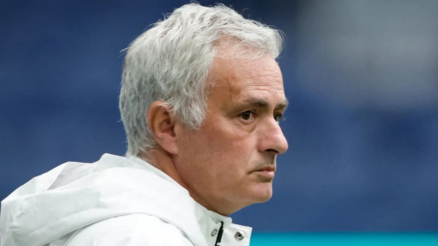 Coach looking serious during match preparation