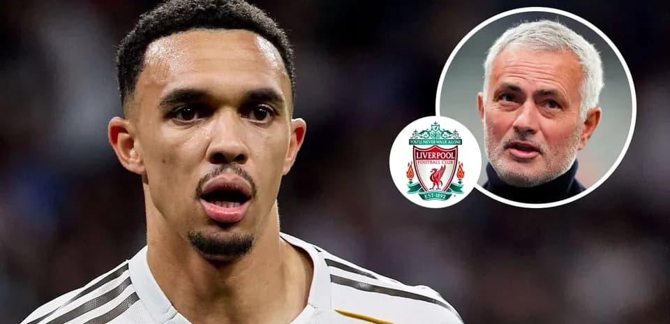 Trent Alexander-Arnold during a match with Liverpool