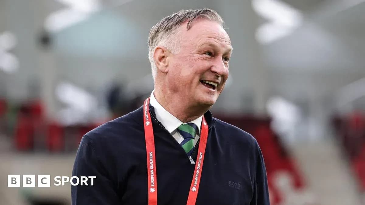Man smiling during European Qualifiers event
