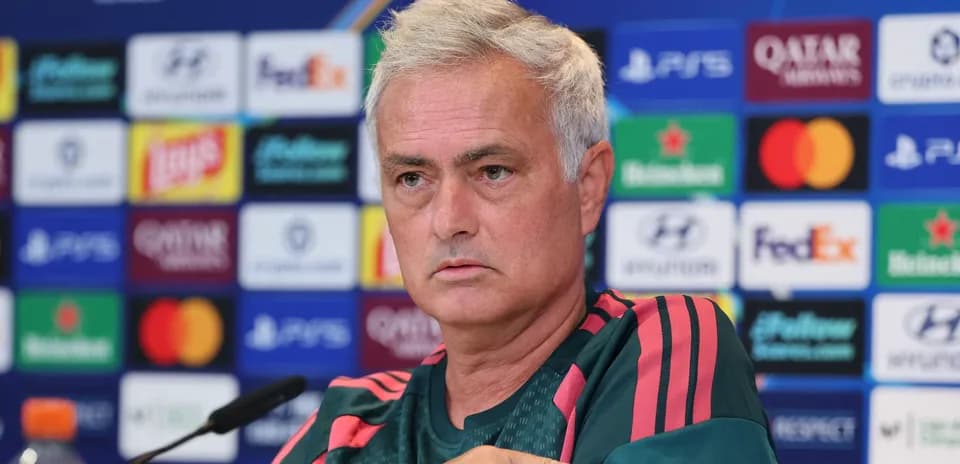 Manager speaking at UEFA Champions League press conference