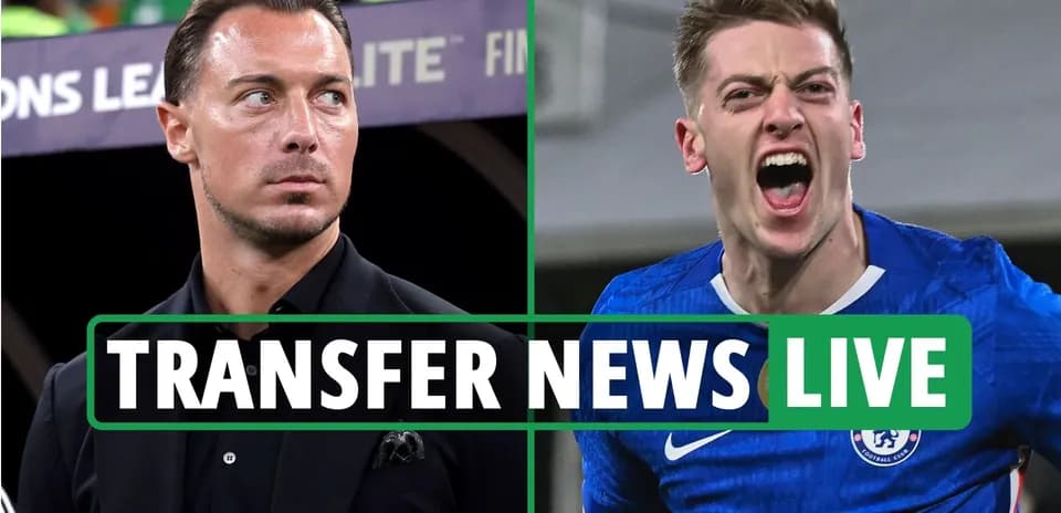 Split image of football manager and player celebrating