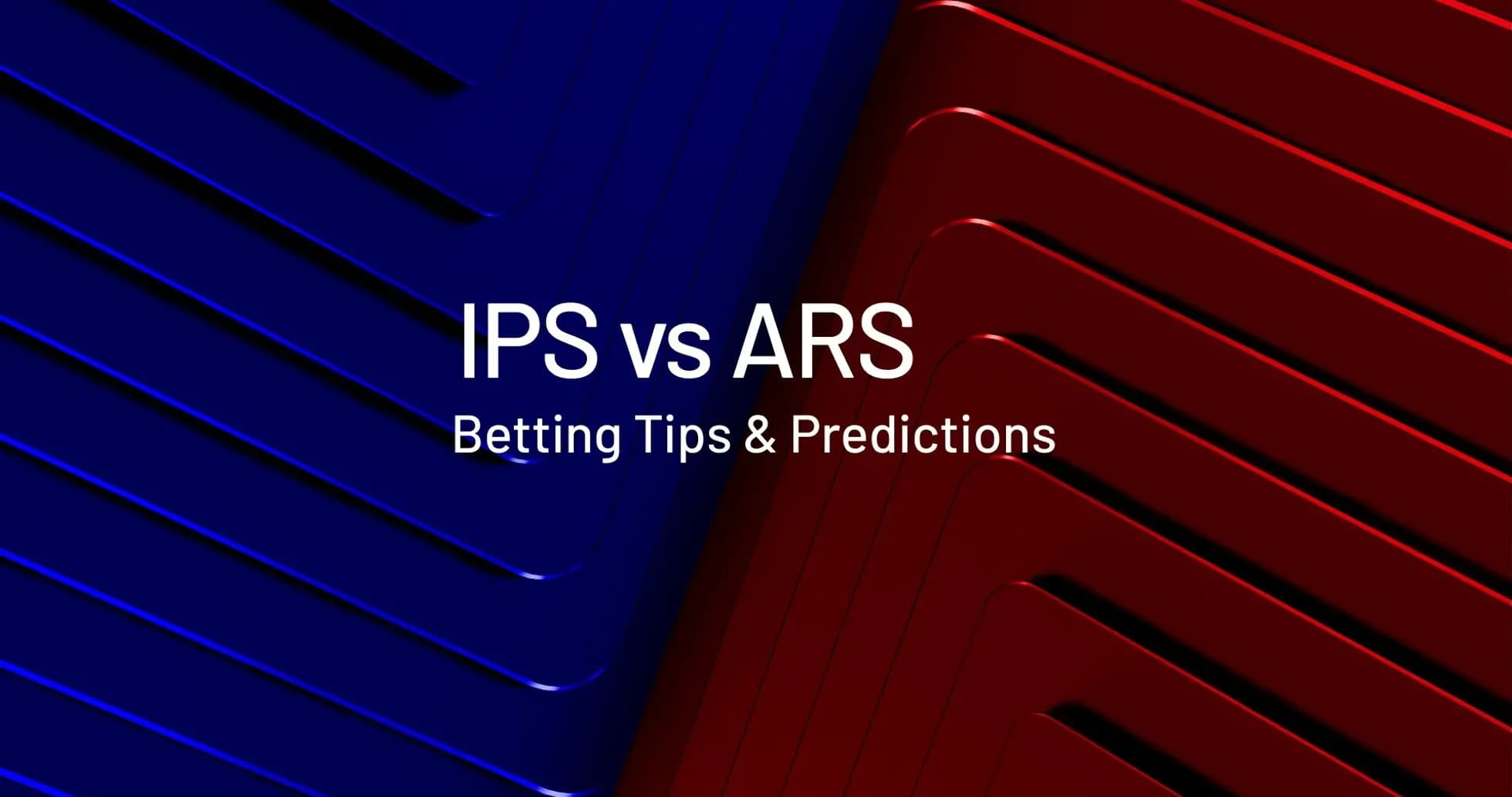 Graphic promoting Ipswich vs Arsenal betting tips