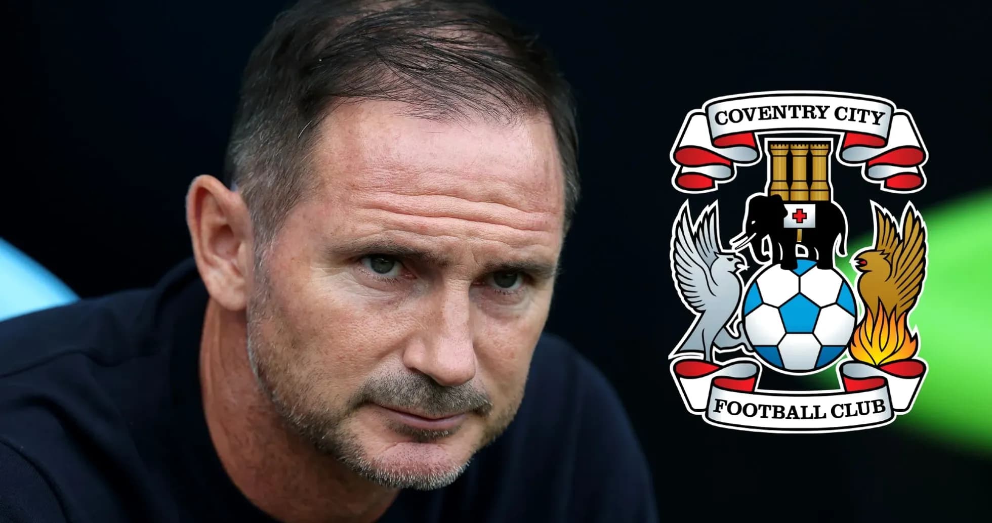 Coventry City manager during match preparation