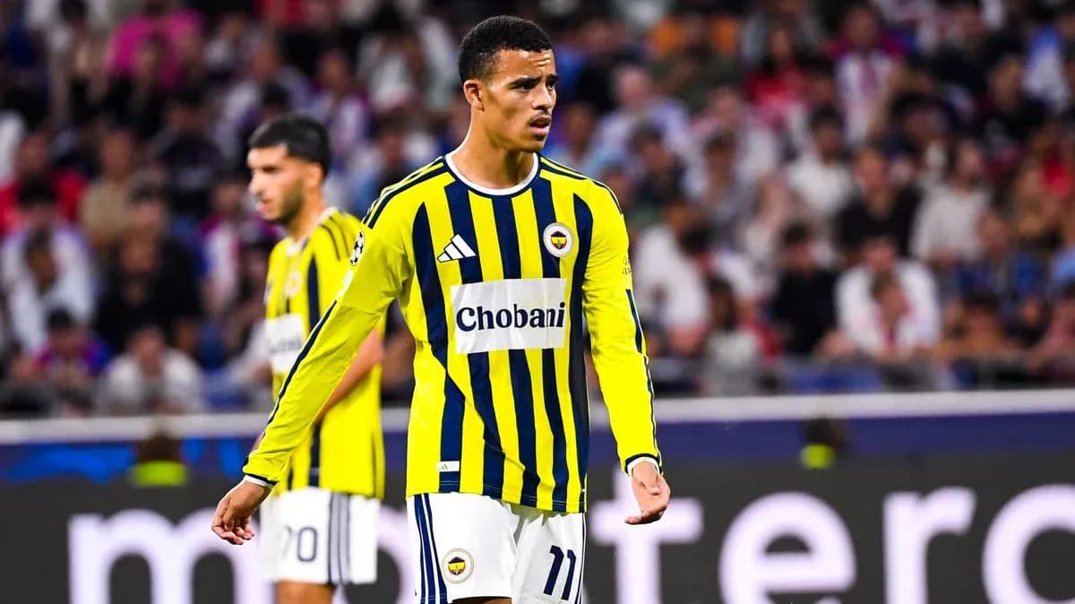 Fenerbahçe player on field during match