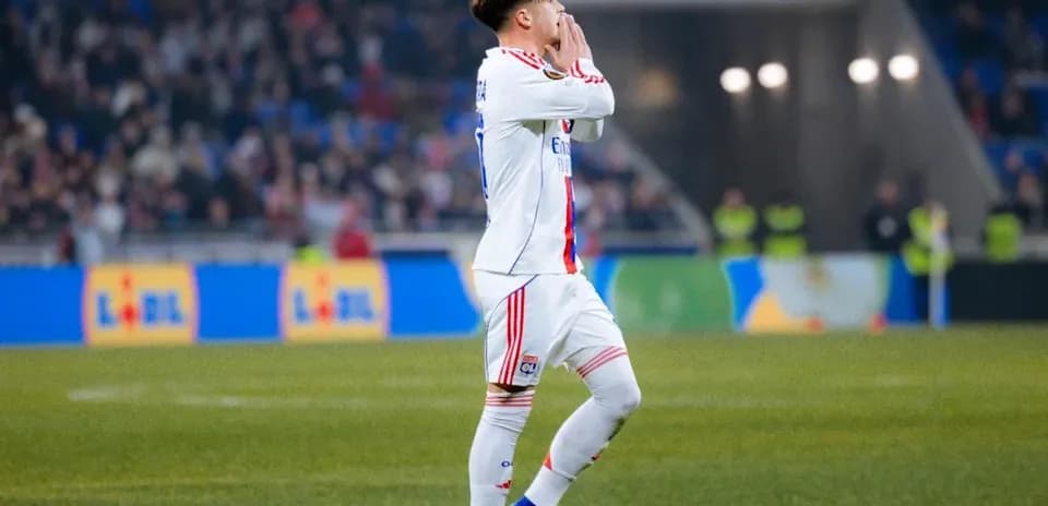 Player celebrating after scoring during match