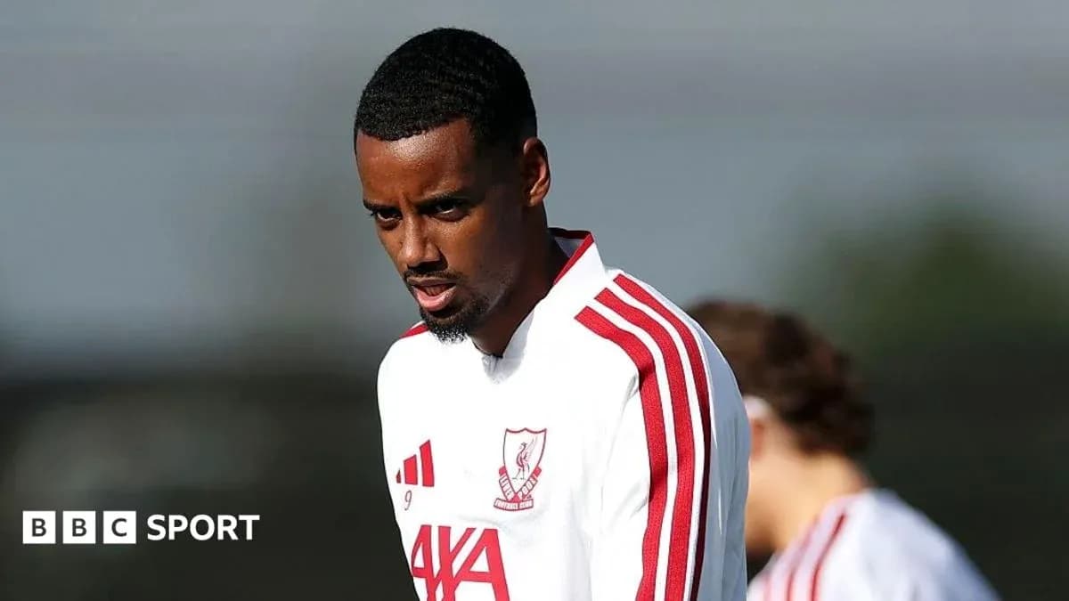 Player in training kit during practice session