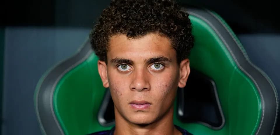 Young player sitting in a gaming chair
