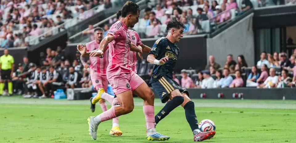 Players competing in Philadelphia Union vs Inter Miami match