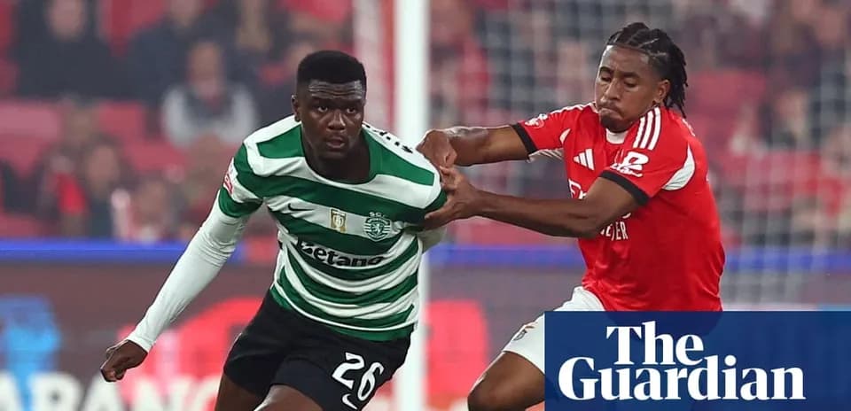 Player in green and white shirt being challenged