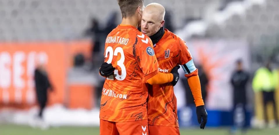 Players celebrating after a match in Ottawa