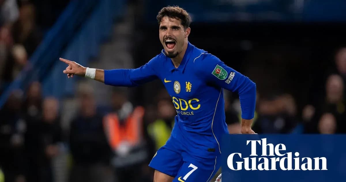 Chelsea player celebrating during a match