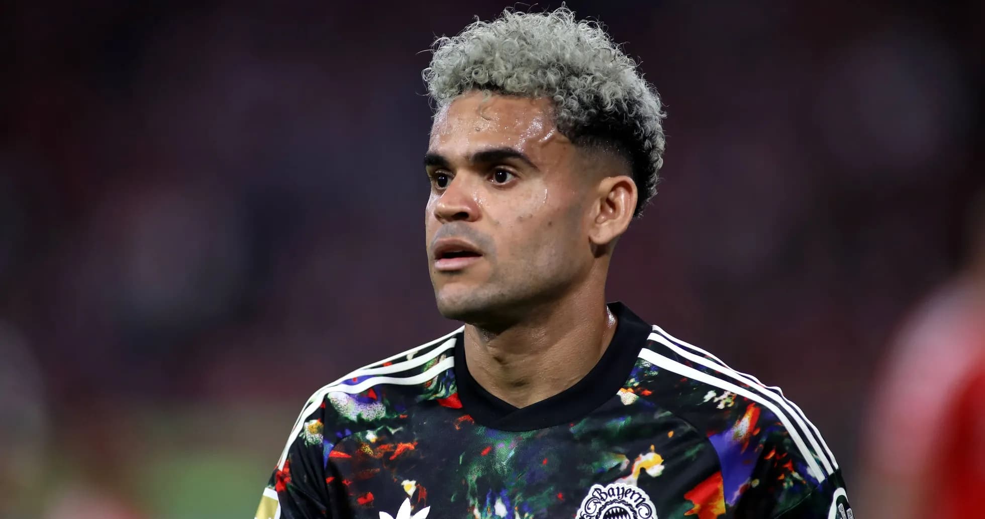 Player wearing colorful jersey during match