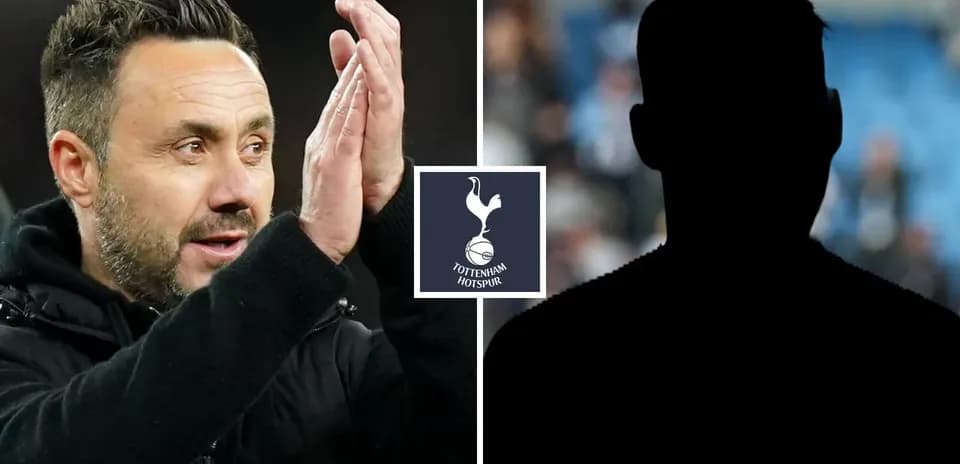 Coach applauding with Tottenham Hotspur logo displayed