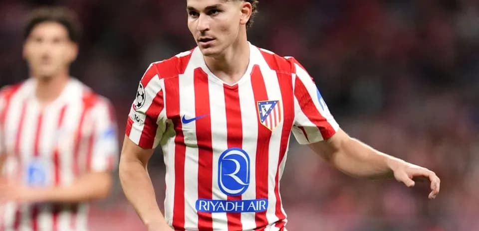 Atletico Madrid player in action during match