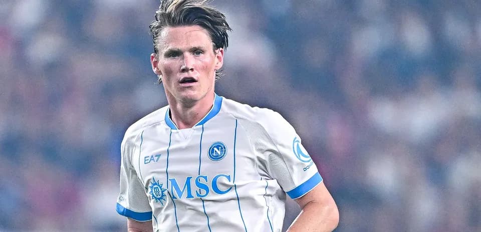 Player wearing Napoli jersey during match action