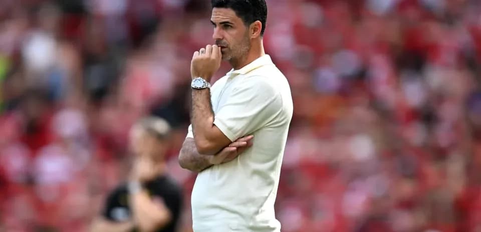Manager observing the match from the sidelines