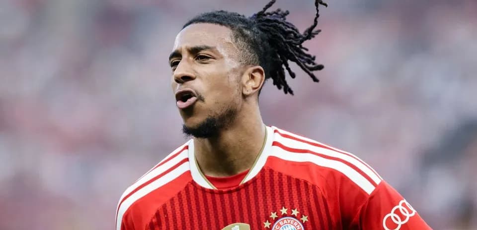 Bayern Munich player celebrating during match