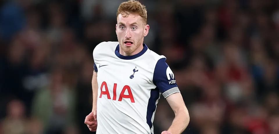 Player running during a Tottenham match