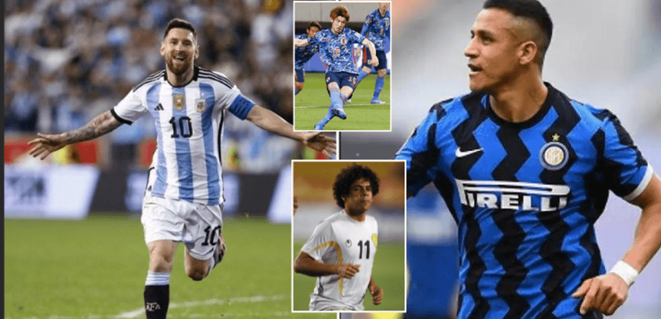 Lionel Messi, Alexis Sanchez, and the Top 10 Shortest Footballers in the World