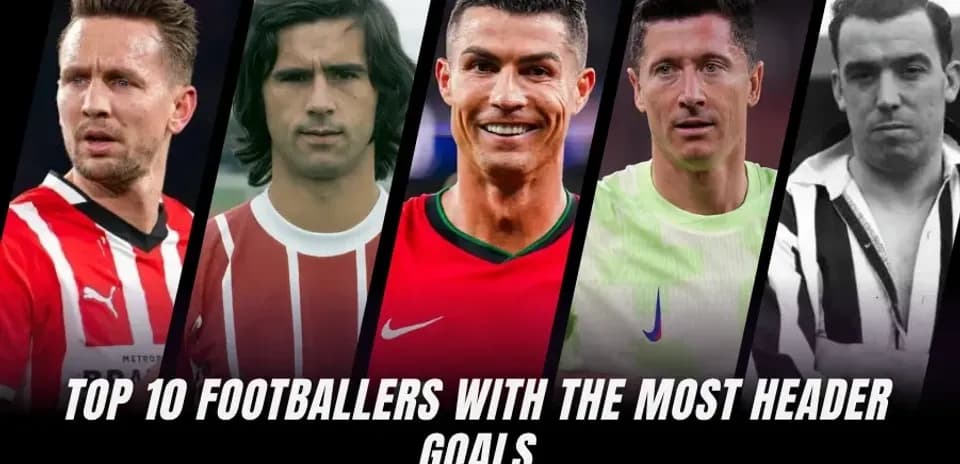 Top 10 Footballers With The Most Header Goals In History