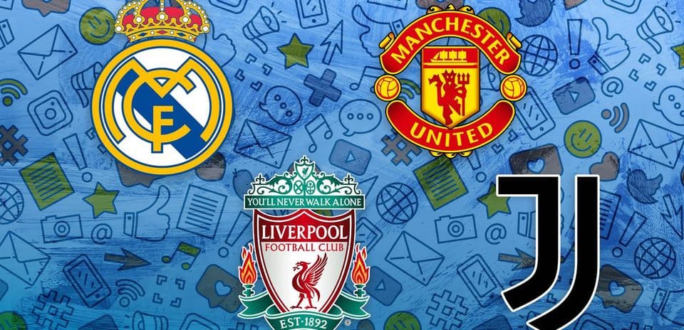 Top 25 Football Clubs by Social Media Followers in 2026