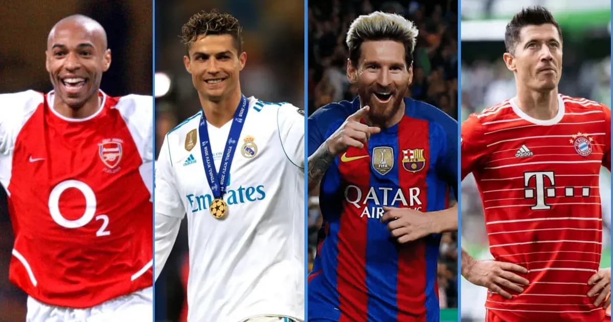 Top 10 All-Time Champions League Goal Scorers