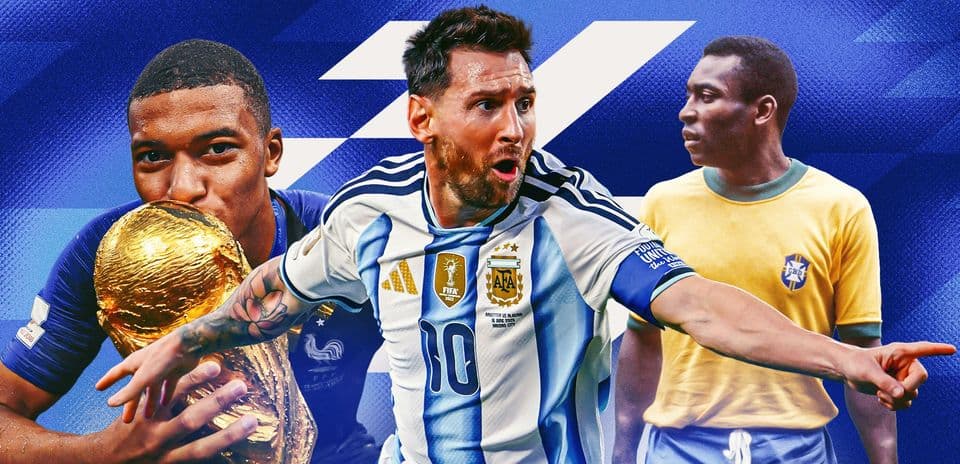 Top 10 World Cup Players in History Featuring Messi, Pelé, Mbappé and More