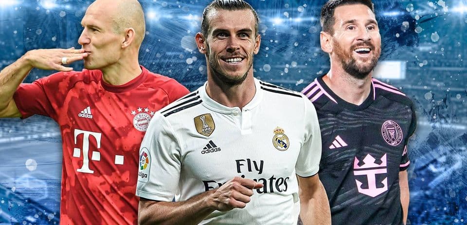 Top 15 Right-Wingers in Football History Ranked