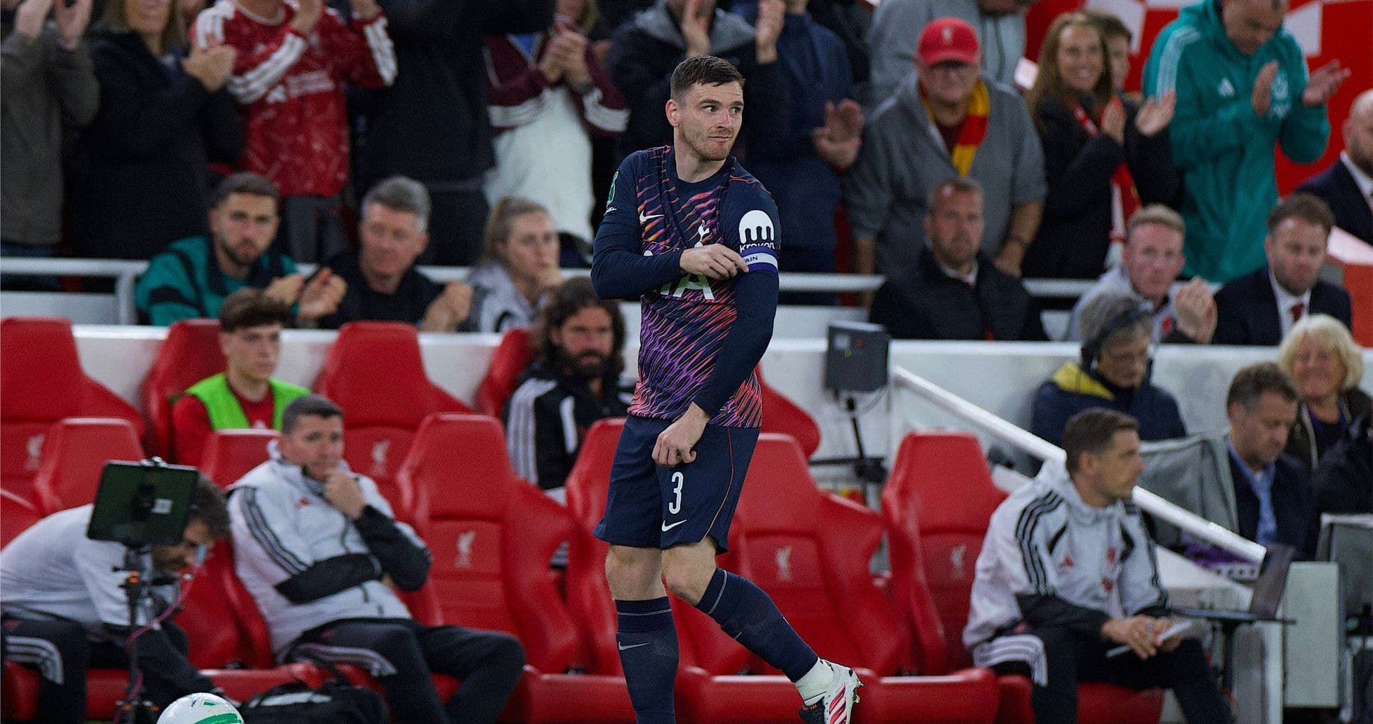 Liverpool Defeat Tottenham 3-1 in Carabao Cup as Andy Robertson Returns to Anfield