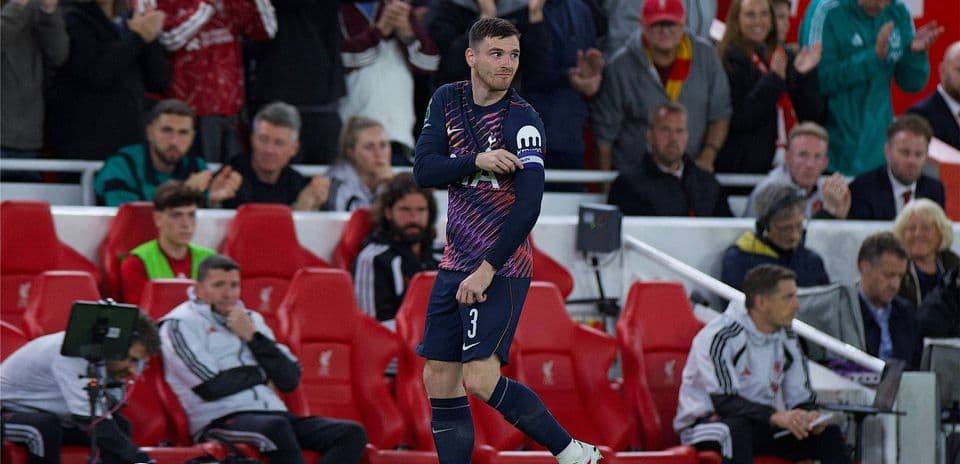 Liverpool Defeat Tottenham 3-1 in Carabao Cup as Andy Robertson Returns to Anfield